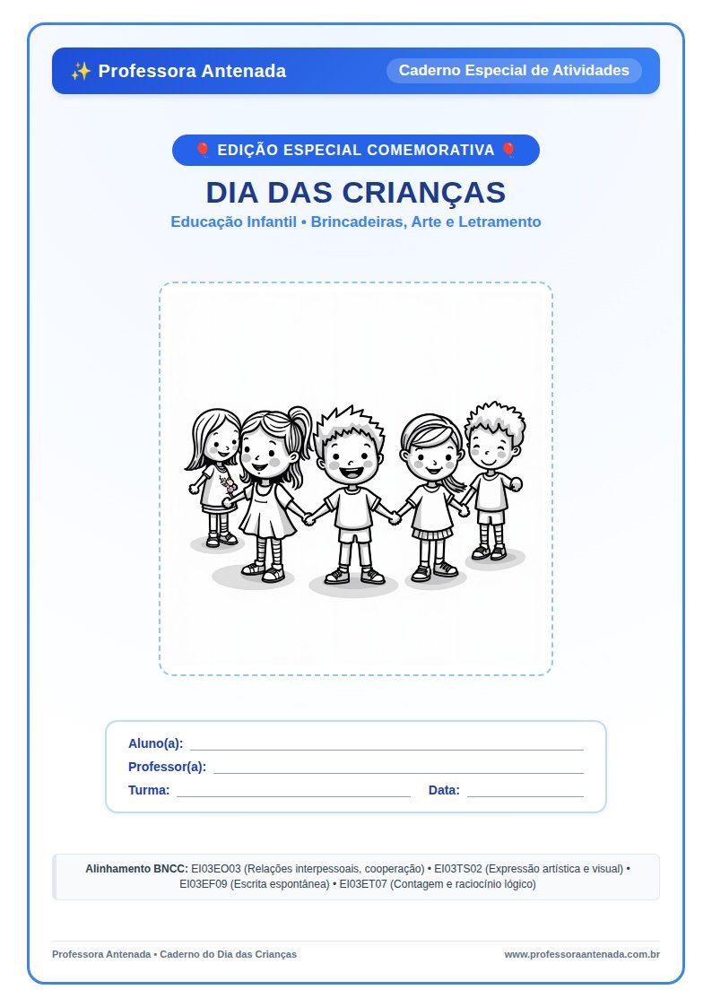 1 Capa Brincadeiras E Atividades Dia Das Criancas