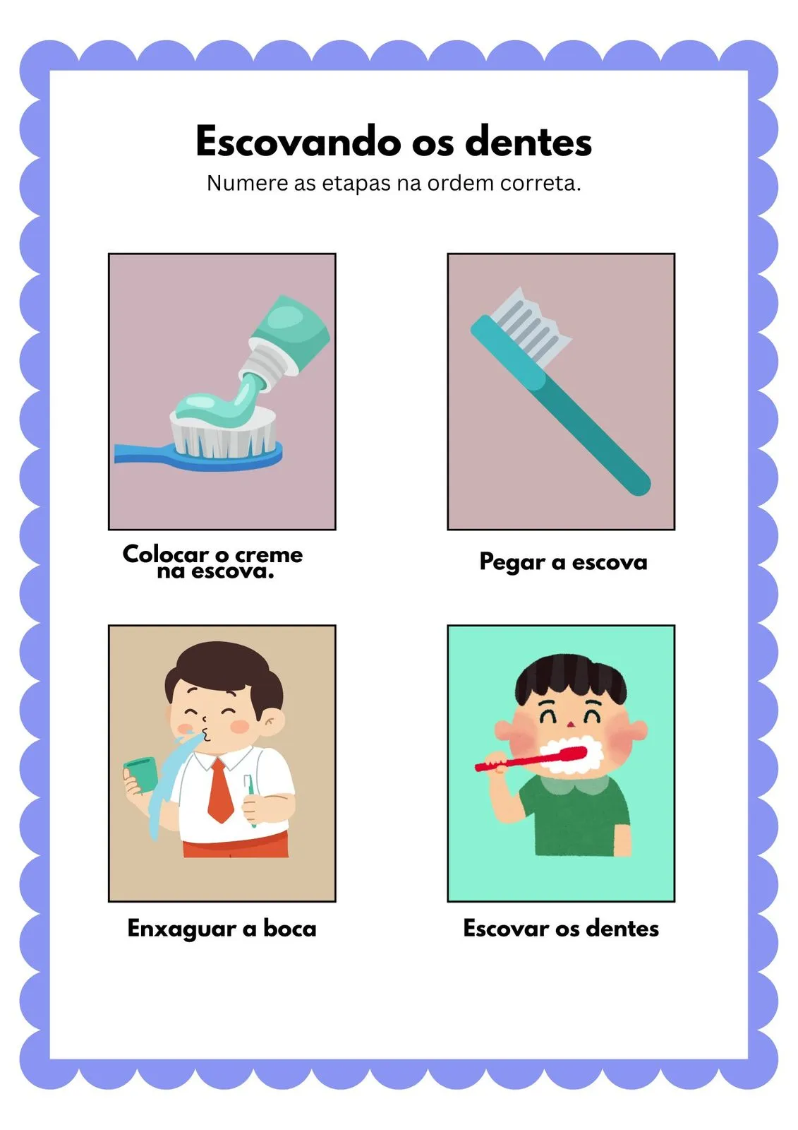 Complete a Sequência para Imprimir (PDF Gratuito) | Sequência Lógica Educação Infantil — Complete a sequência