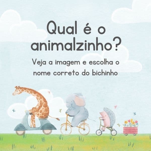 Qual é o animal na imagem?