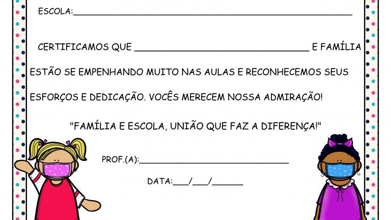 Aulas remotas: 2 modelos de certificado de participação!