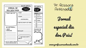 Jornal especial dia dos Pais!