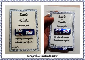Reunião de Pais: lembrancinha com Bis!