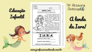 Folclore: trabalhando a lenda da sereia Iara na Educação Infantil!