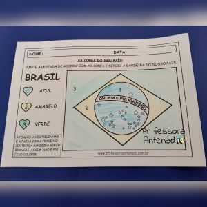 Independência do Brasil: as cores do meu país!