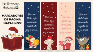 Marcadores de página natalinos!