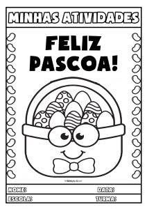 Capas atividades de Páscoa!