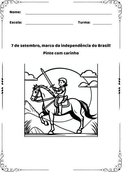 8 Atividades Pedagógicas para Celebrar a Independência do Brasil