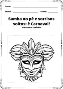 Cores, cores e mais cores: Projetos educacionais para o Carnaval
