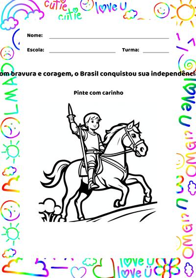 Educar pela Independência do Brasil: 10 Atividades Pedagógicas para o Ensino Infantil