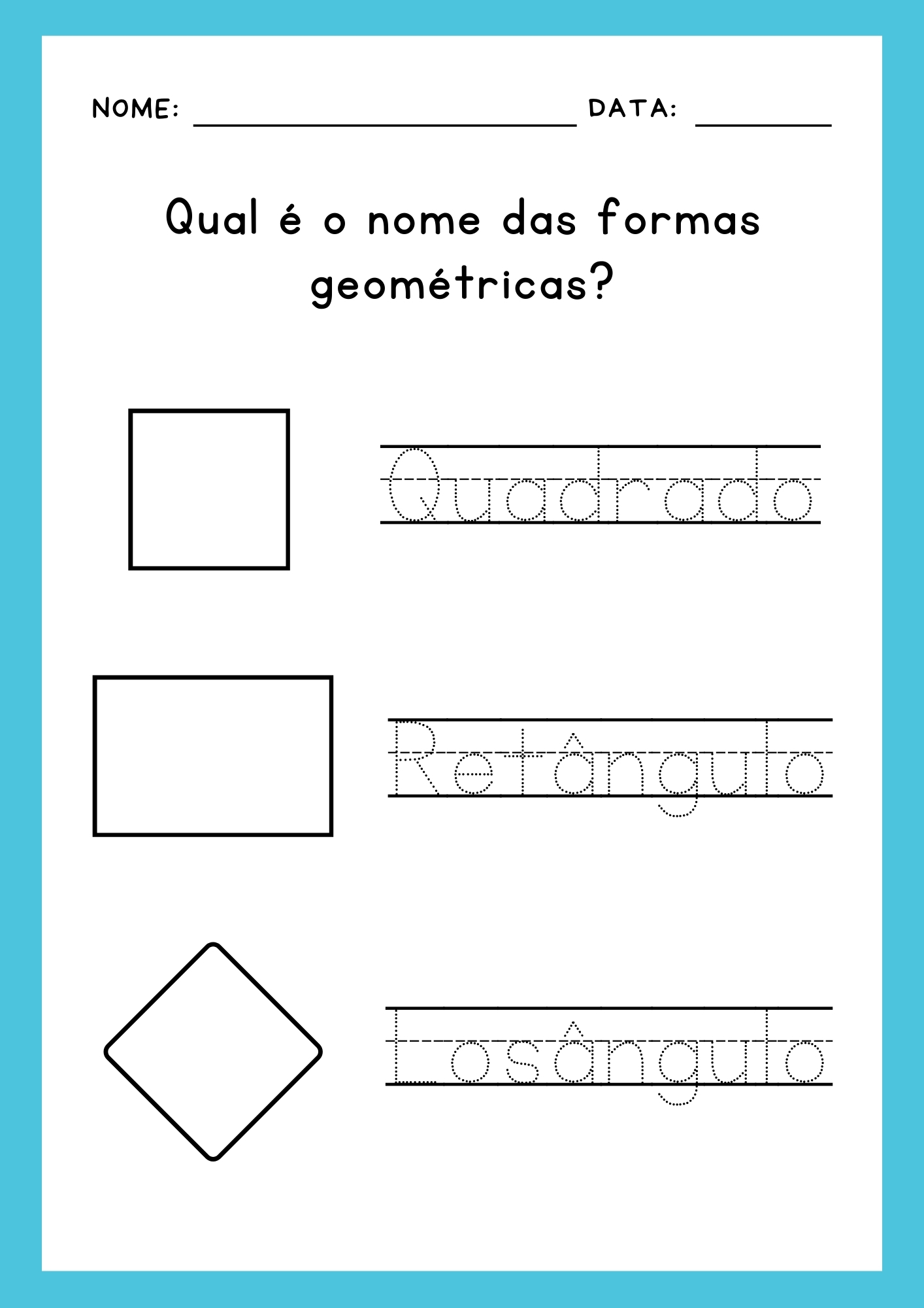 alfabetização, formas geométricas atividades, escola, infância, arte, educação, ensino, aprendizado, desenvolvimento, criatividade