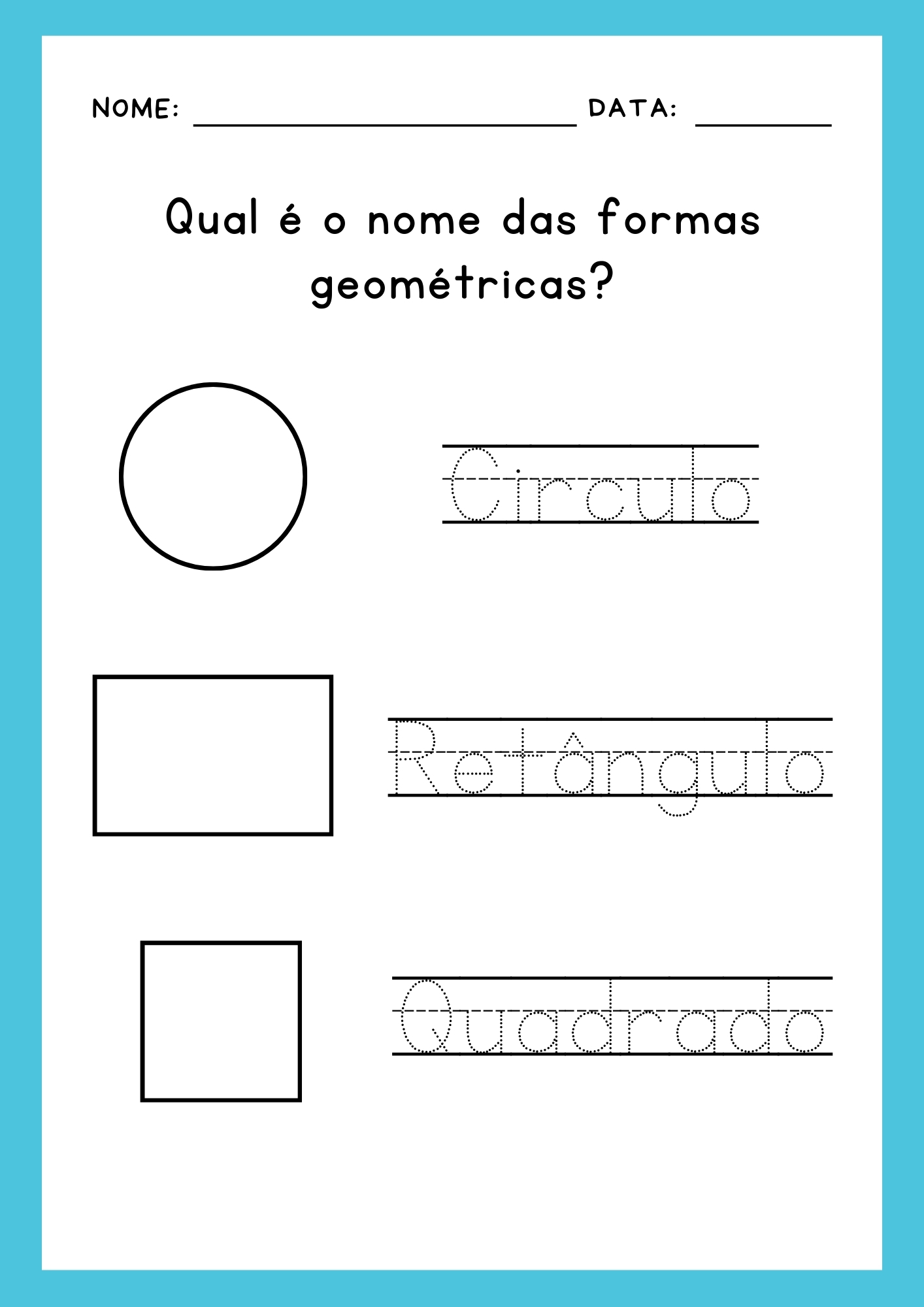 alfabetização, formas geométricas atividades, escola, infância, arte, educação, ensino, aprendizado, desenvolvimento, criatividade