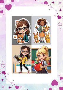 Lembrançinhas:  Coleção de Figurinhas para Sala de Aula – Parte 2