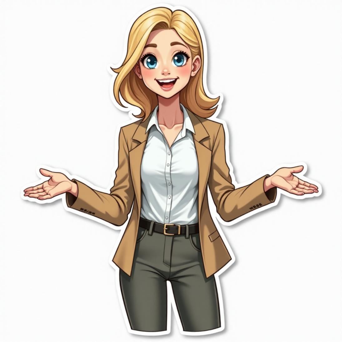 Bata com calça reta