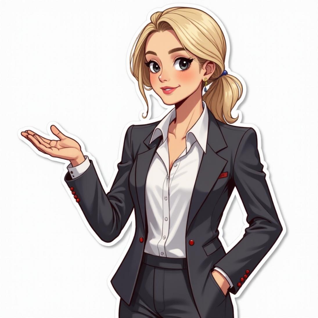 Blazer com calça social