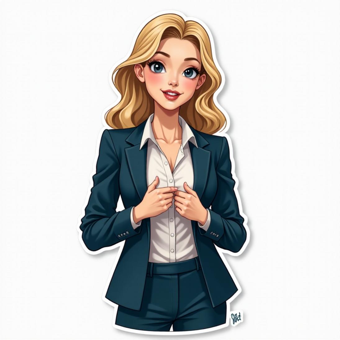 Blazer com calça social