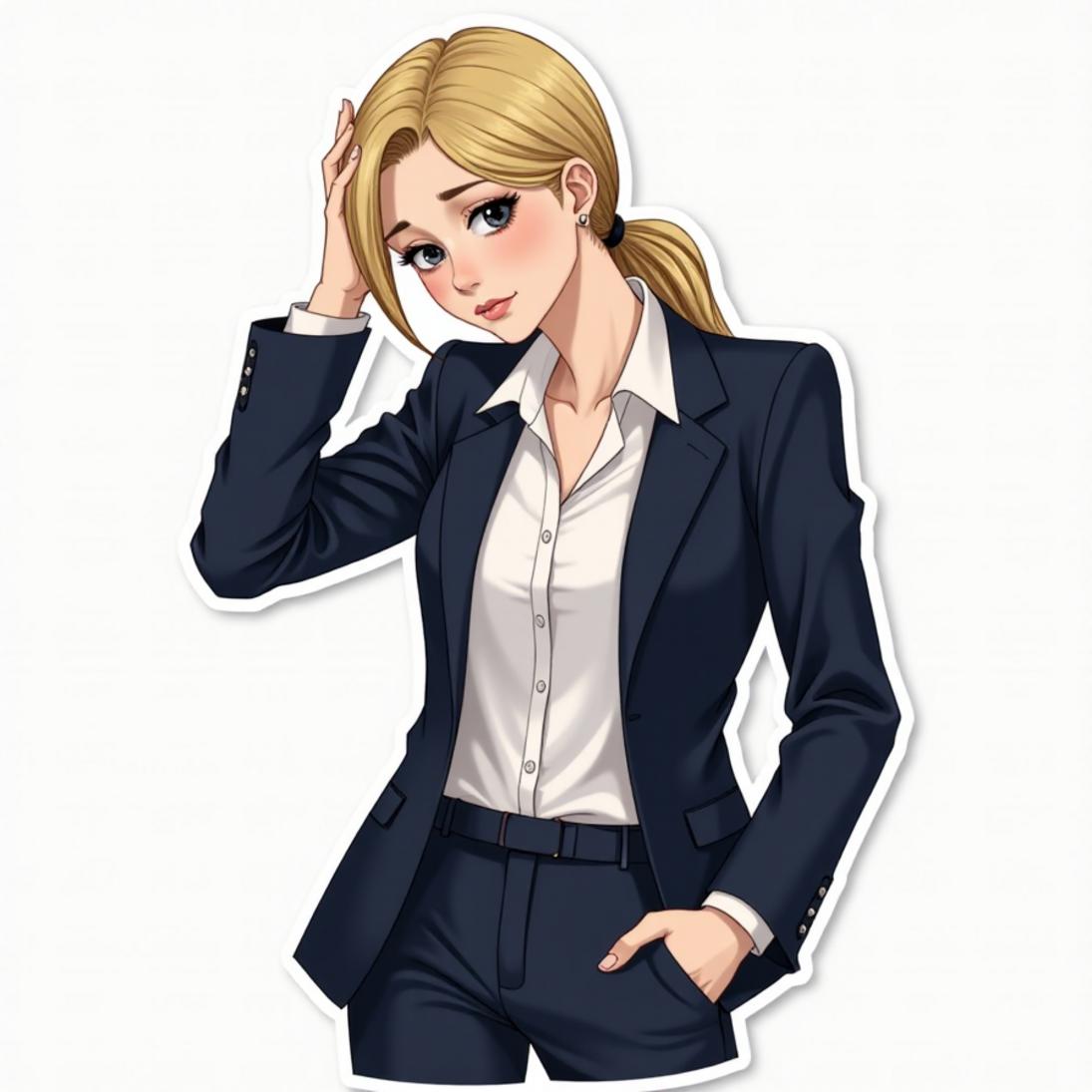 Blazer com calça social