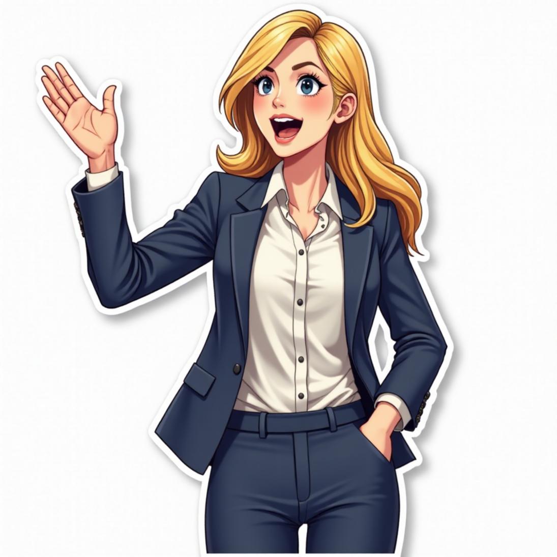 Blazer com calça social