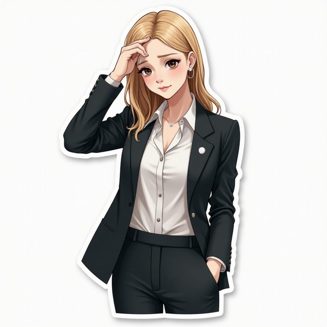 Blazer com calça social