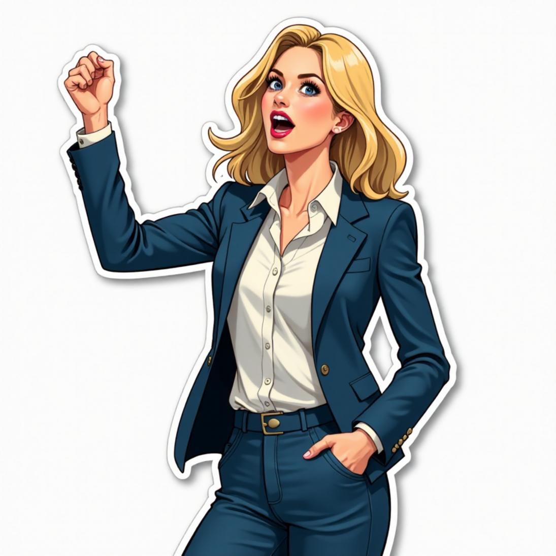 Blazer com calça social