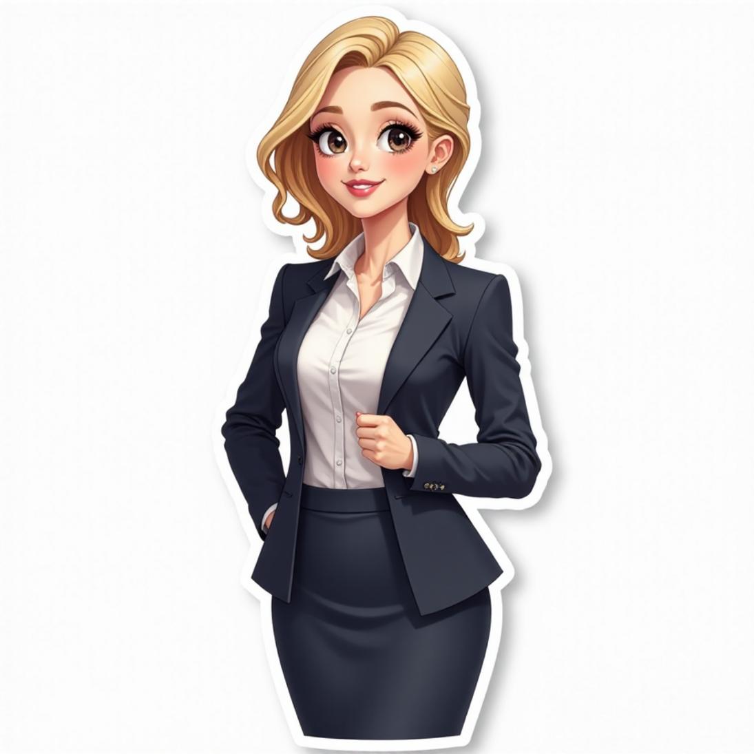 Blazer com saia lápis