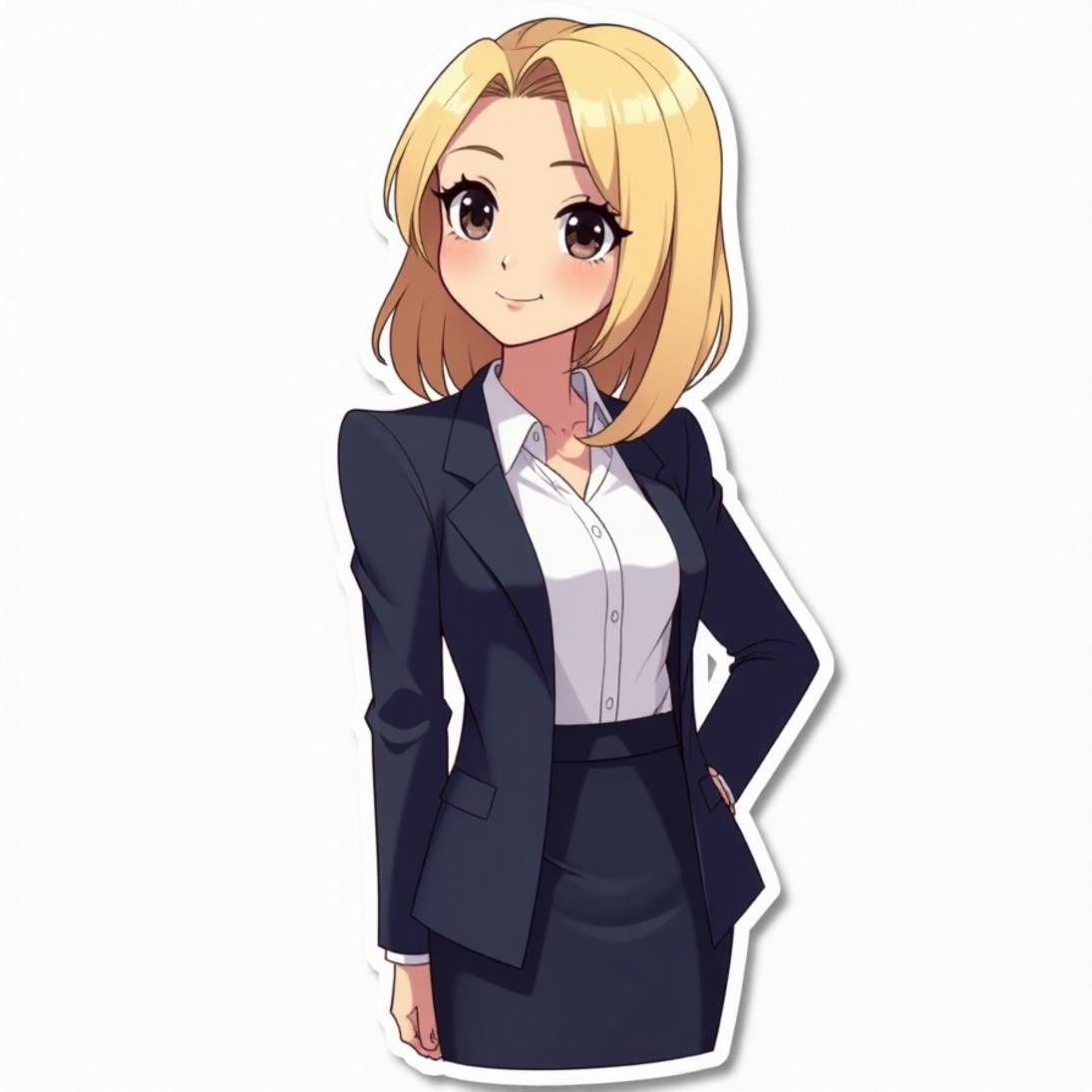 Blazer com saia lápis