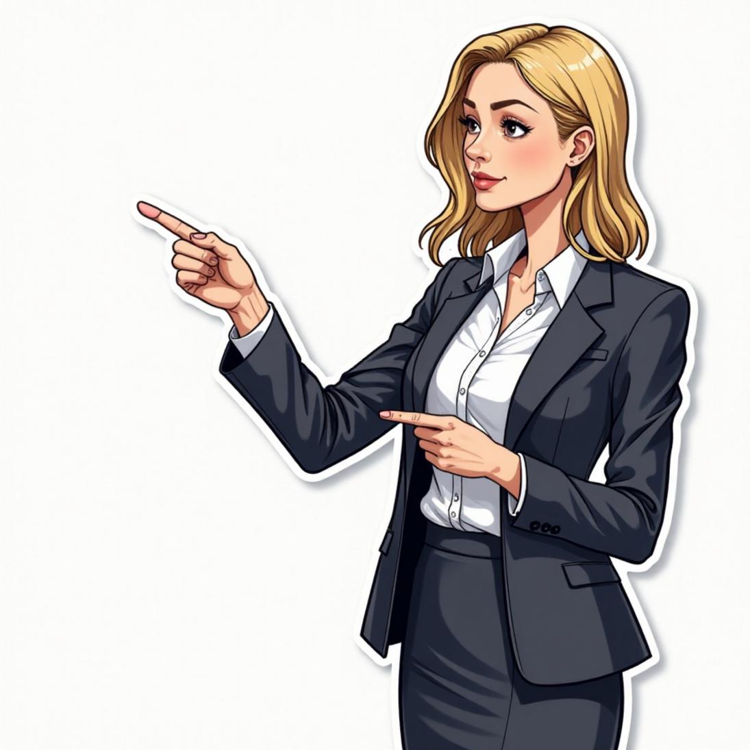 Blazer com saia lápis