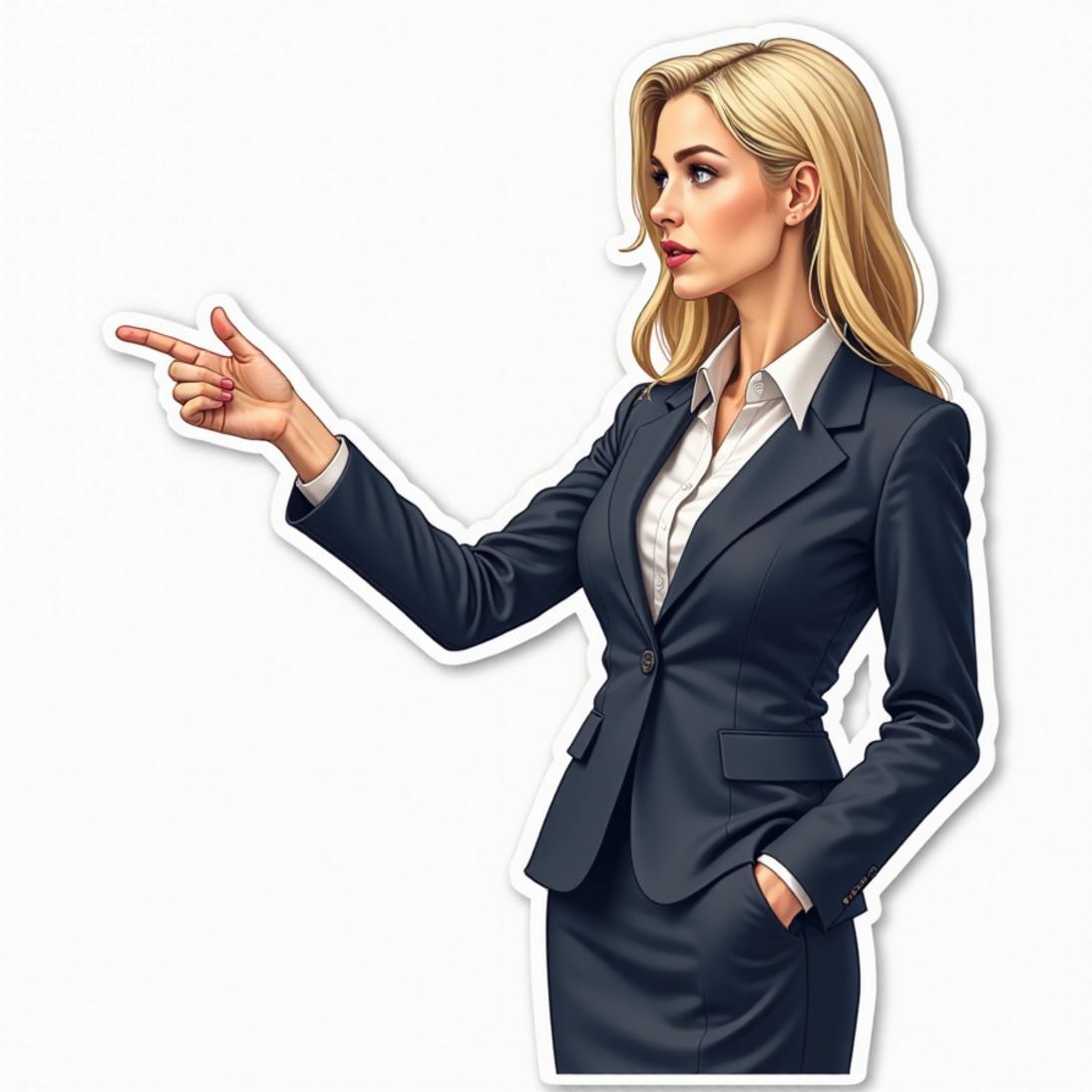 Blazer com saia lápis
