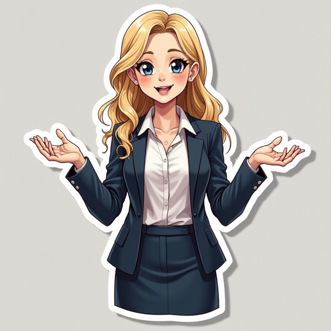 Blazer com saia lápis