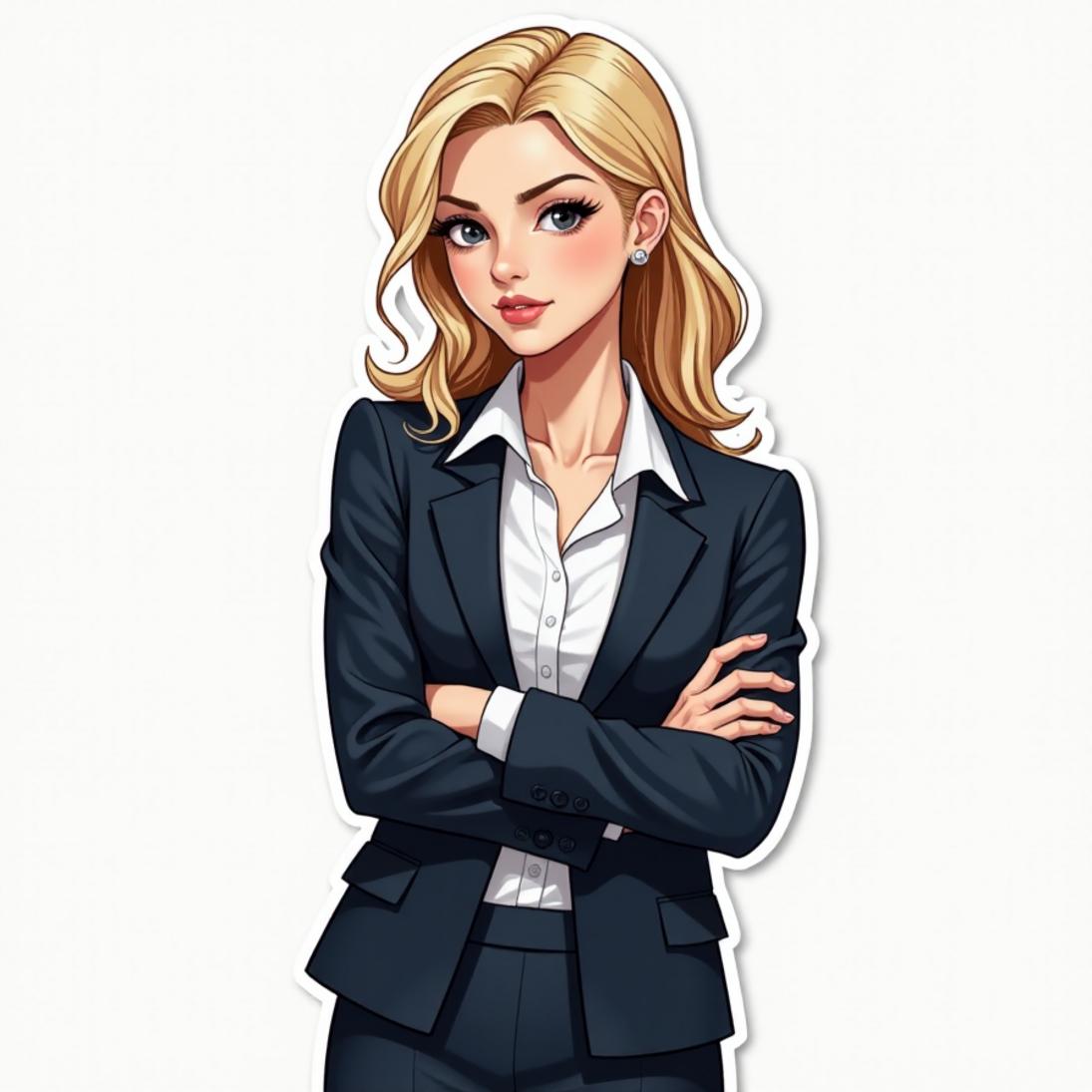Blazer com saia lápis