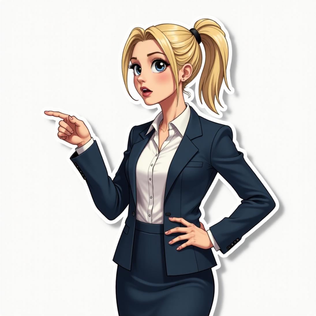 Blazer com saia lápis