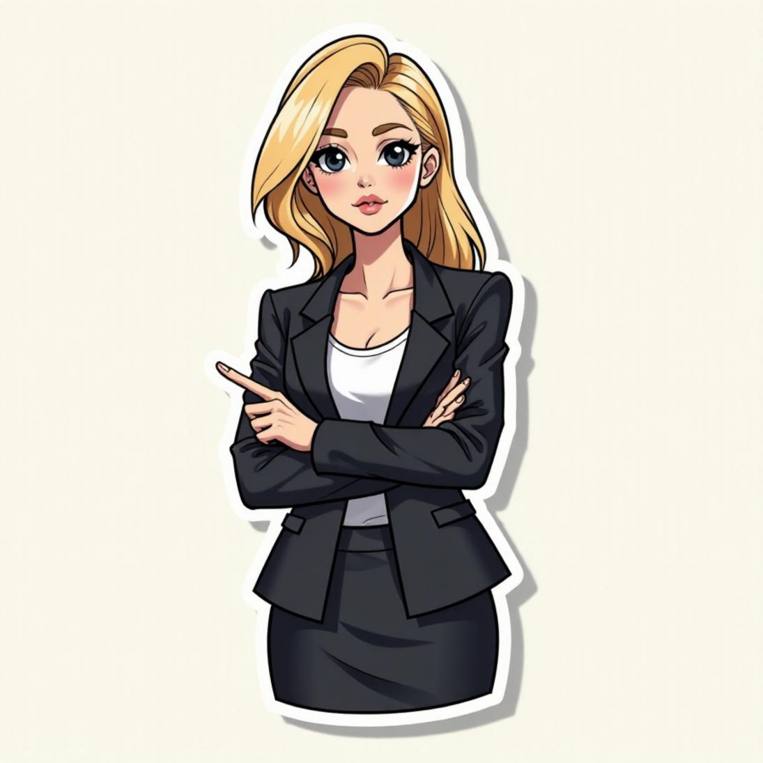 Blazer com saia lápis