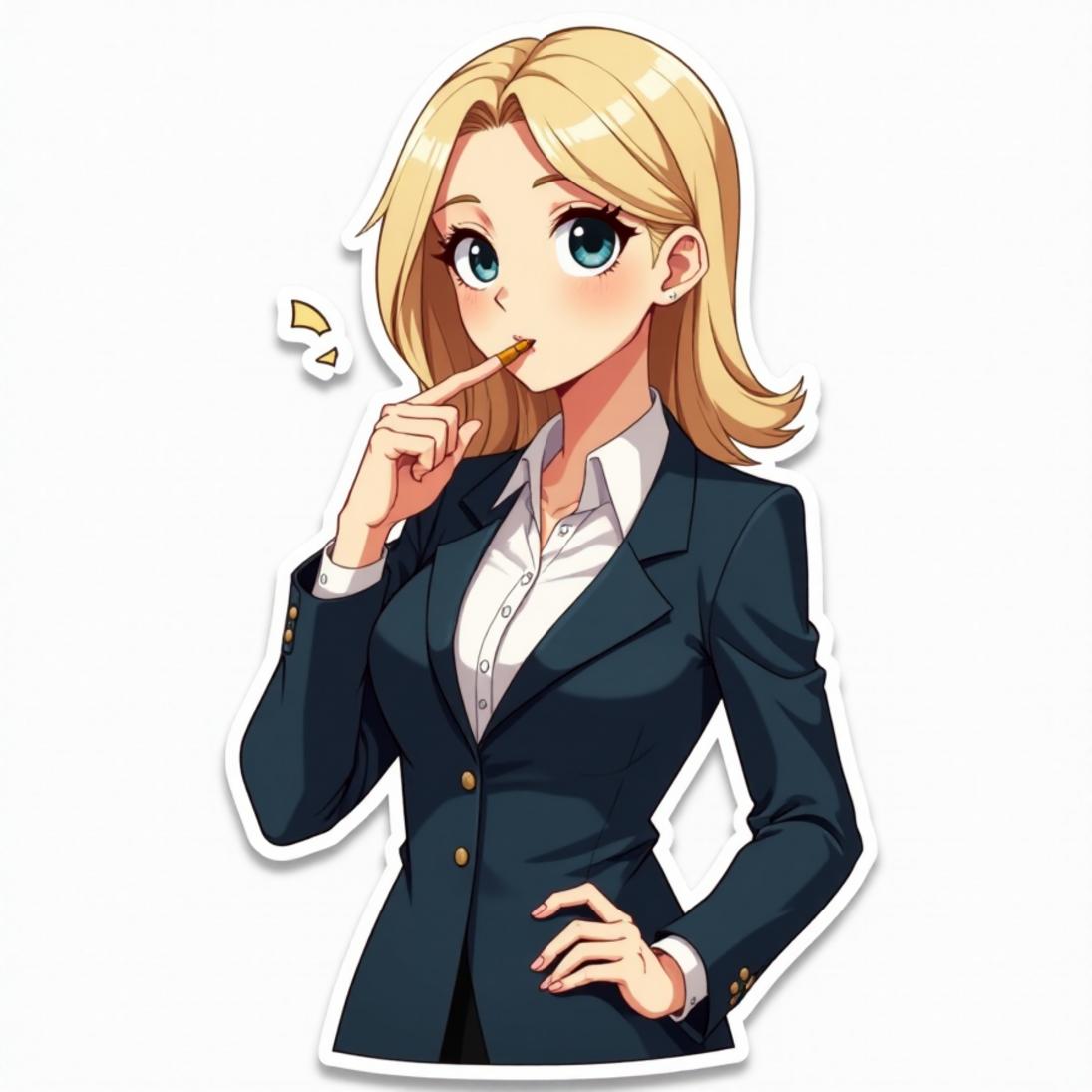 Blazer com saia lápis