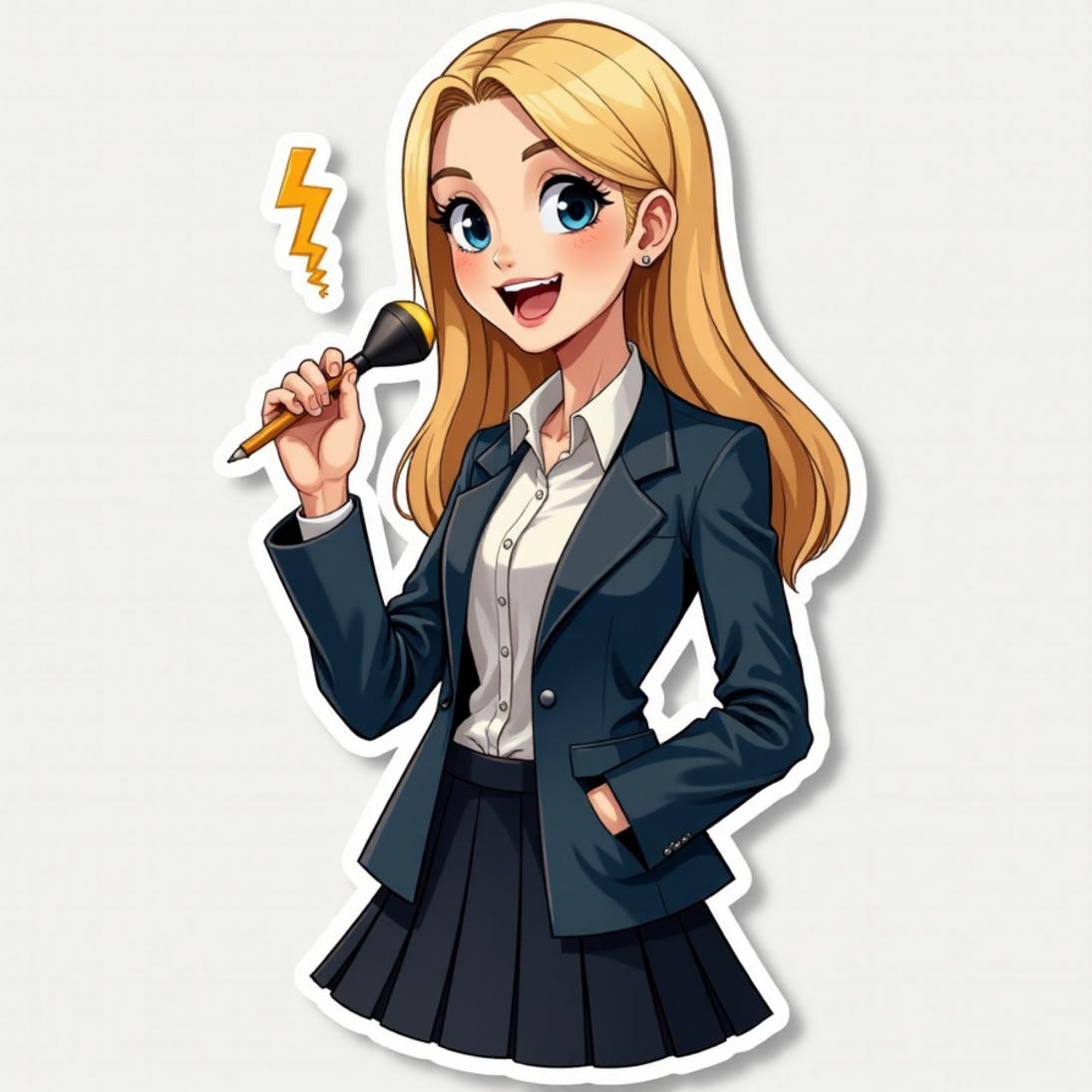 Blazer com saia lápis