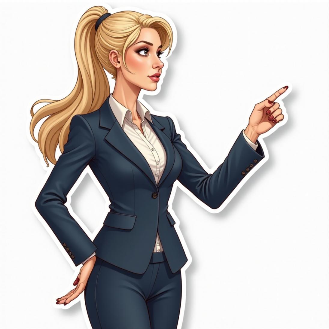 Blazer com saia lápis