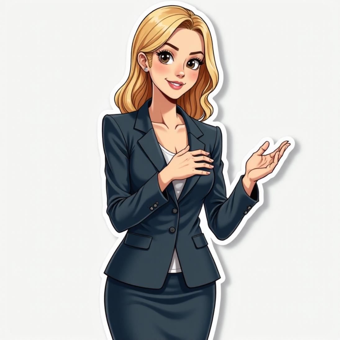 Blazer com saia lápis