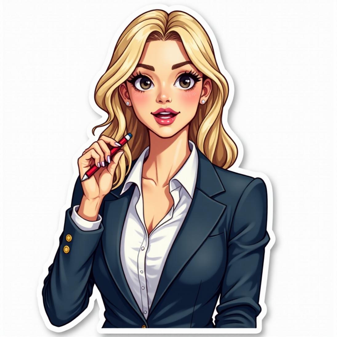 Blazer com saia lápis