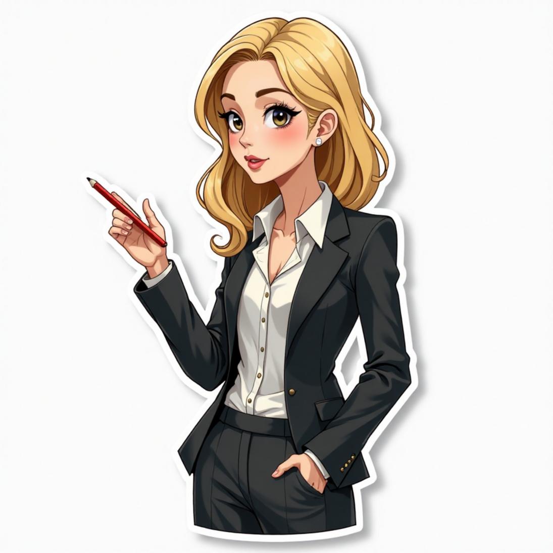 Blazer com saia lápis