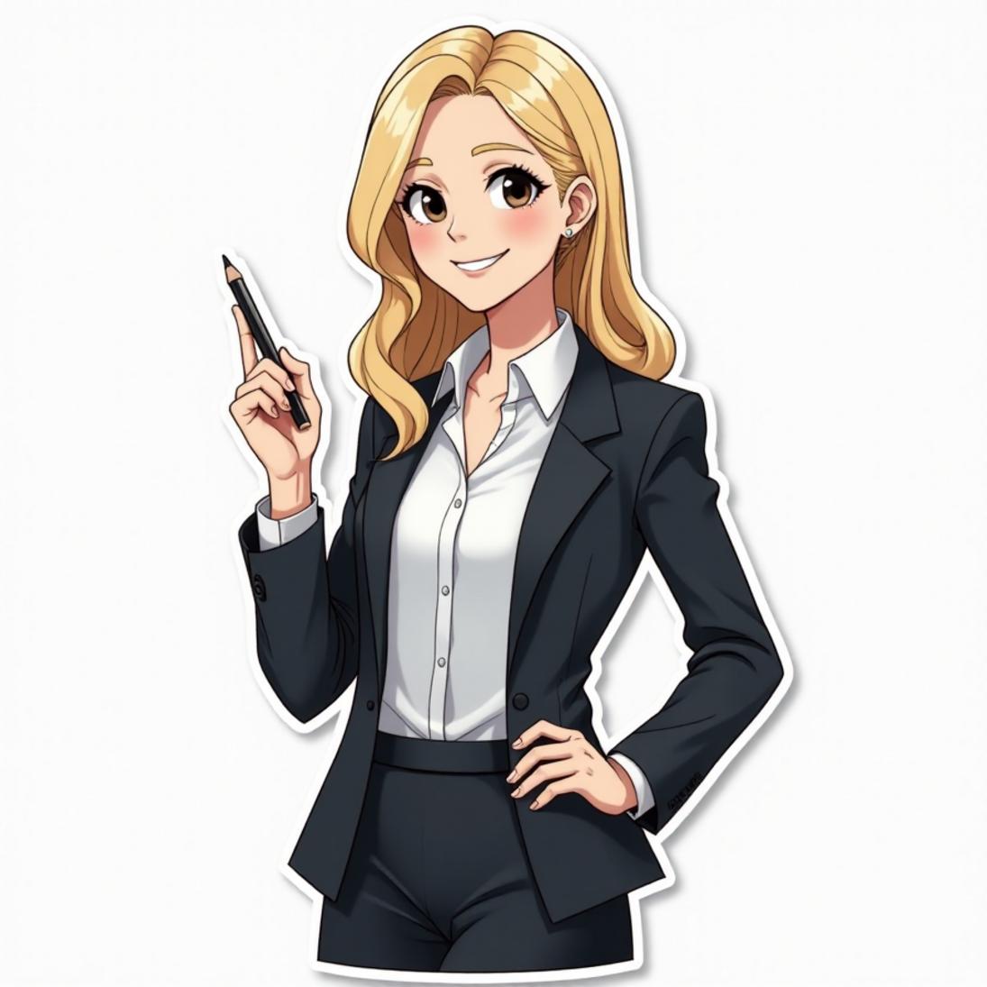 Blazer com saia lápis