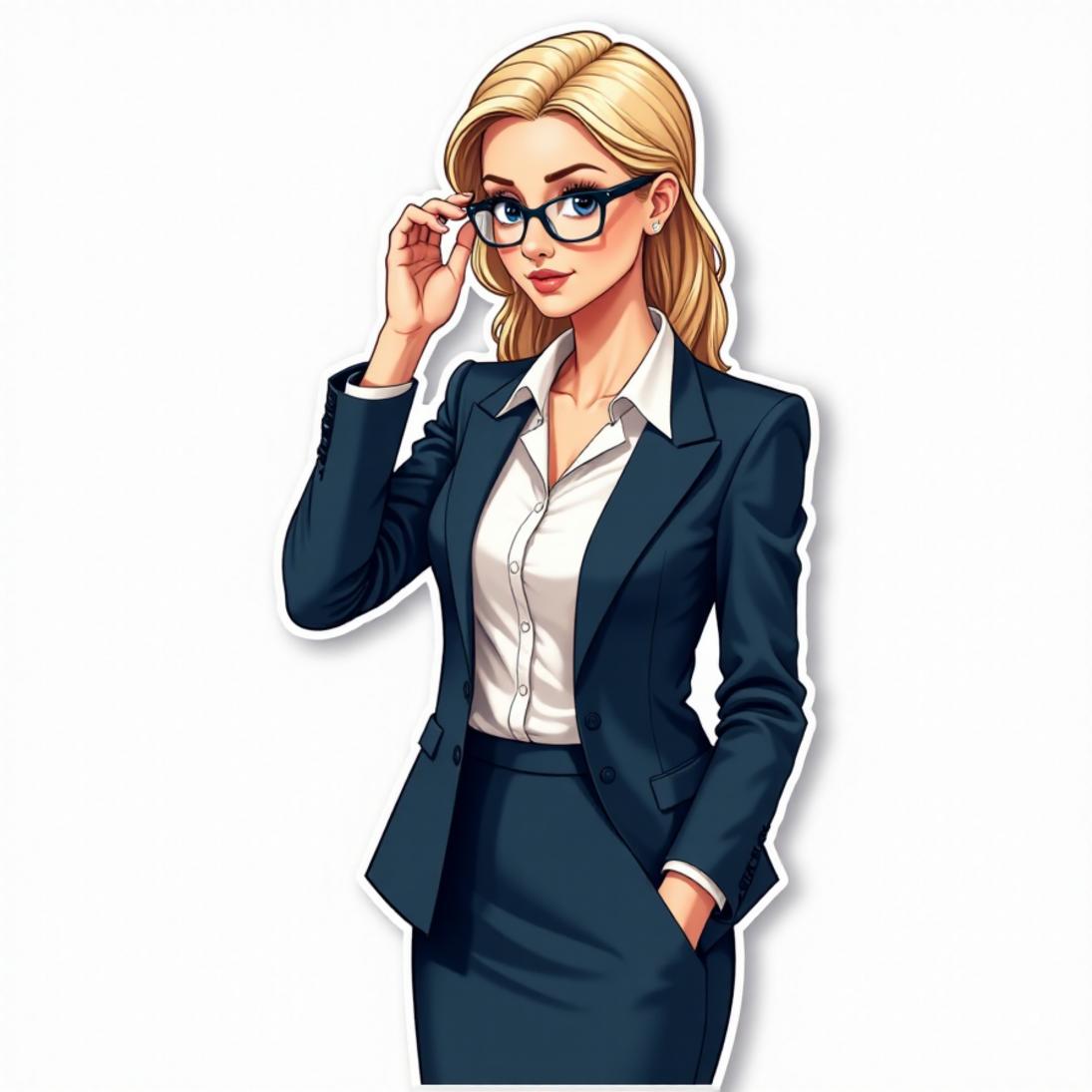 Blazer com saia lápis