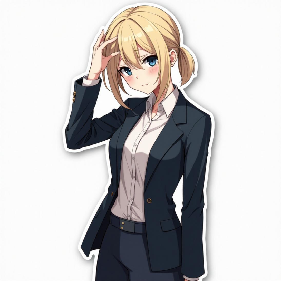 Blazer com saia lápis