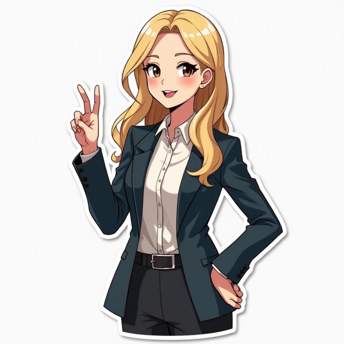 Blazer com saia lápis