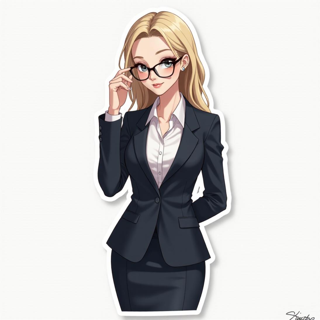 Blazer com saia lápis