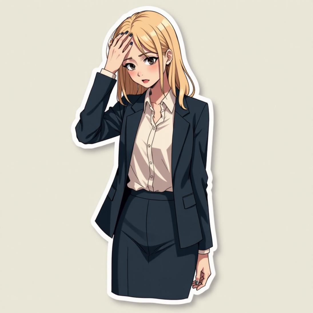 Blazer com saia lápis