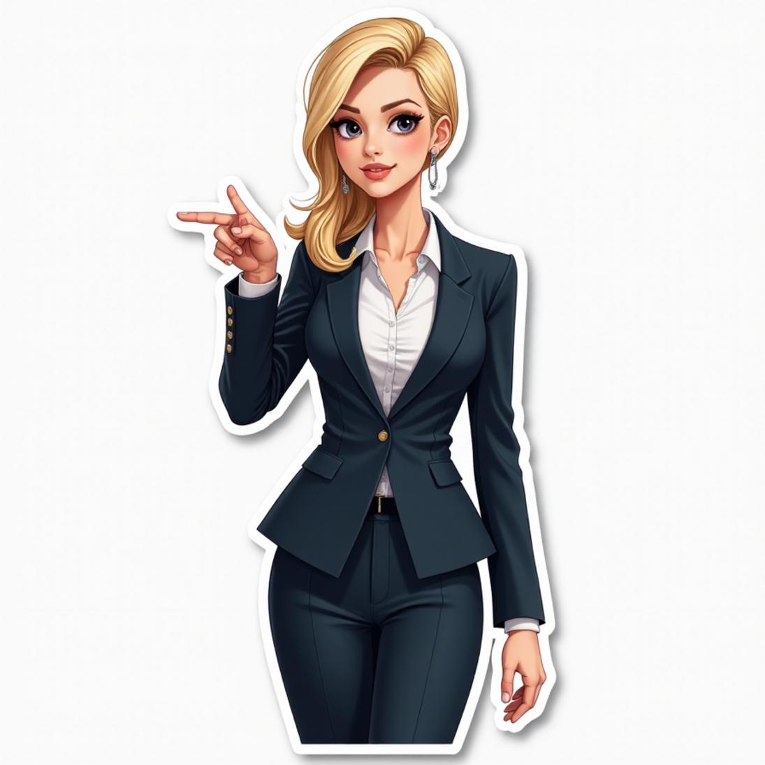 Blazer com saia lápis