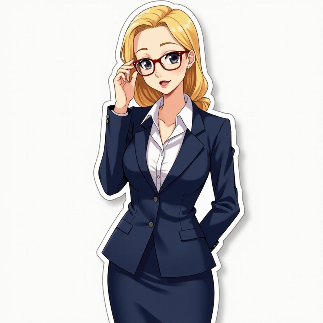 Blazer com saia lápis