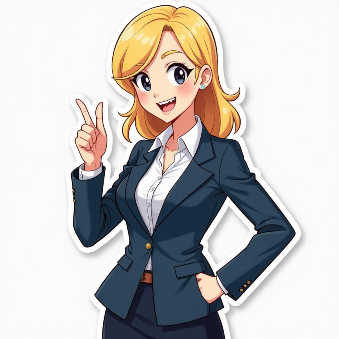 Blazer com saia lápis