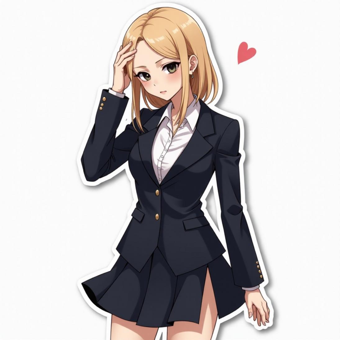 Blazer com saia lápis