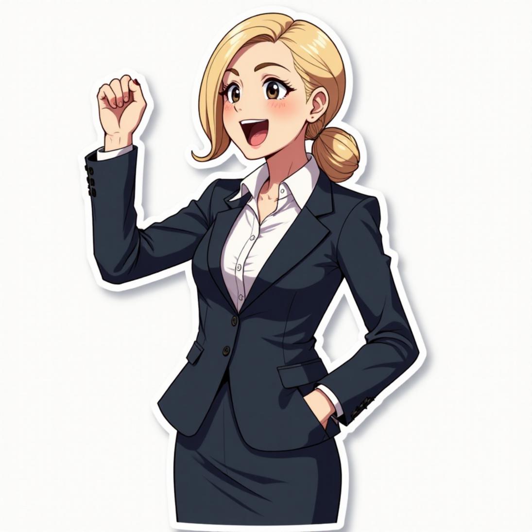 Blazer com saia lápis