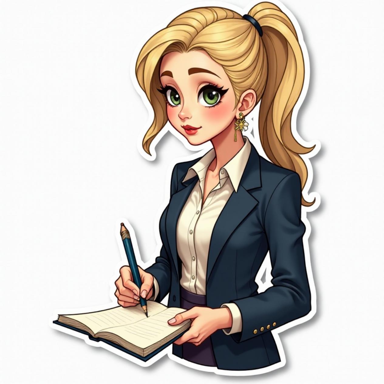 Blazer com saia lápis