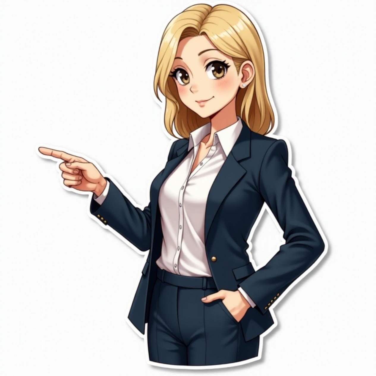 Blazer com saia lápis